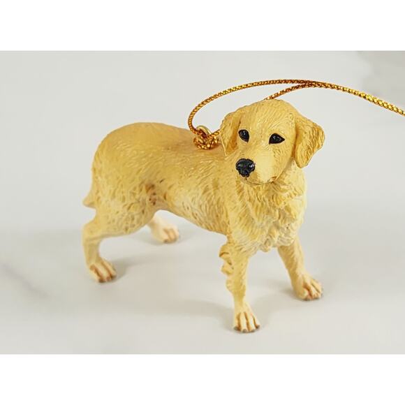 Enesco Golden Retriever Dog Christmas Ornament 2 1/2" Holidays Year 2006 Vintage - Picture 4 of 15